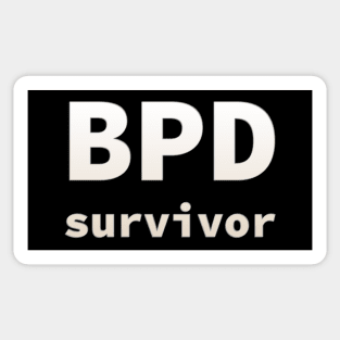 BPD (borderline personality disorder) survivor Sticker